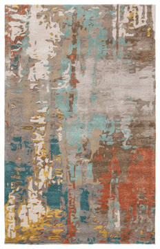 Jaipur Living Genesis Multicolor Rectangle 2x3 ft Wool and Viscose Carpet 117462