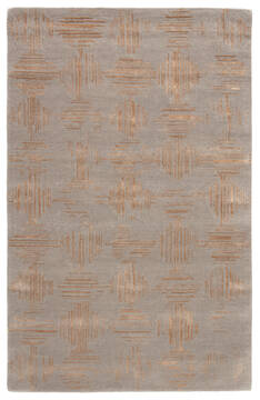 Jaipur Living Genesis Grey Rectangle 2x3 ft Wool and Viscose Carpet 117492