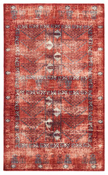 Jaipur Living Gallant Red Rectangle 8x10 ft Wool Carpet 117582