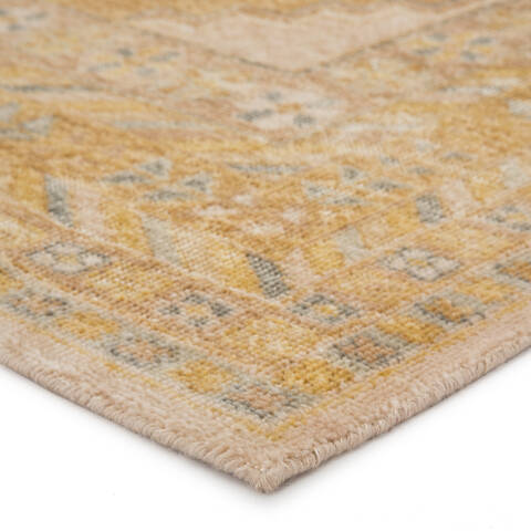 Jaipur Living Gallant Yellow Runner 30 X 120 Area Rug RUG141985 803-117588 Image 1