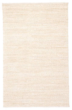 Jaipur Living Himalaya White Rectangle 9x12 ft Rayon and Jute Carpet 117645