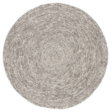 Jaipur Living Idriss Grey Round 6'0" X 6'0" Area Rug RUG143092 803-117725