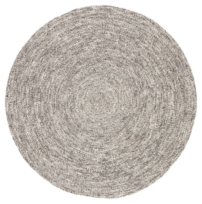 Jaipur Living Idriss Grey Round 80 X 80 Area Rug RUG143095 803-117726 Image 0