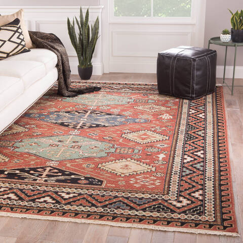 Jaipur Living Jaimak Red 80 X 100 Area Rug RUG138939 803-117795 Image 4