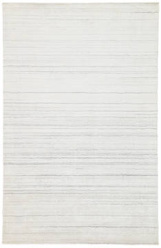 Jaipur Living Lefka White Rectangle 10x14 ft Wool and Viscose Carpet 117919