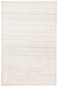 Jaipur Living Lefka White Rectangle 9x12 ft Wool and Viscose Carpet 117942