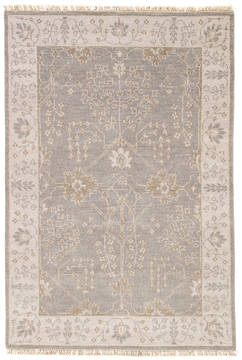 Jaipur Living Liberty Grey Rectangle 9x12 ft Wool Carpet 117945