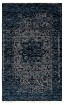 Jaipur Living Liberty Blue Rectangle 9x12 ft Wool Carpet 117959