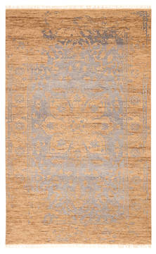 Jaipur Living Liberty Beige Rectangle 6x9 ft Wool Carpet 117960