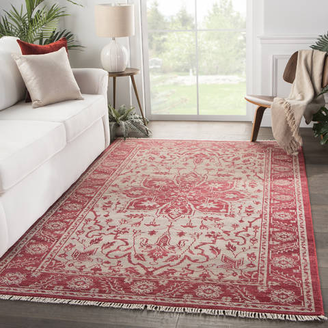 Jaipur Living Liberty Red 90 X 120 Area Rug RUG143635 803-117967 Image 4