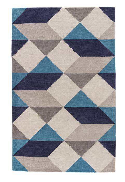 Jaipur Living En Casa By Luli Sanchez Tufted Blue 90 X 130 Area Rug RUG129339 803-118004 Image 0