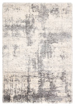 Jaipur Living Lyra White Rectangle 5x8 ft Polypropylene Carpet 118040