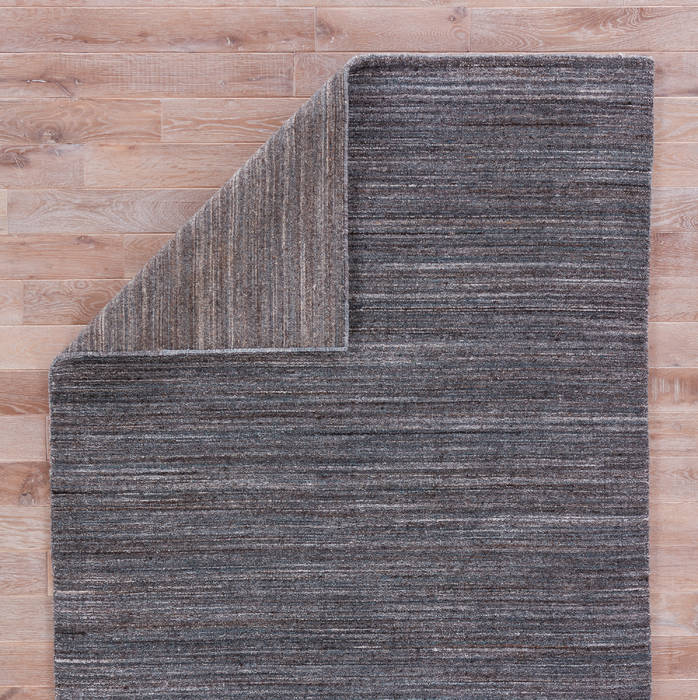 Jaipur Living Madras Grey Rectangle 9x13 ft Wool Carpet 118070 SKU 118070