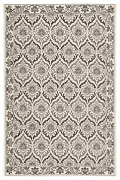 Jaipur Living Monteclair Grey Rectangle 2x4 ft Polypropylene and Polyester Carpet 118141