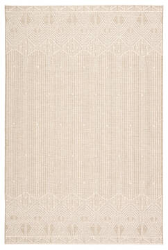 Jaipur Living Monteclair Beige Rectangle 9x12 ft Polypropylene and Polyester Carpet 118155