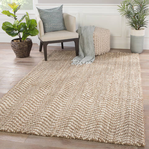 Jaipur Living Naturals Tobago Beige 100 X 140 Area Rug RUG137480 803-118235 Image 4
