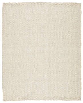 Jaipur Living Naturals Tobago White Rectangle 10x14 ft Jute Carpet 118286