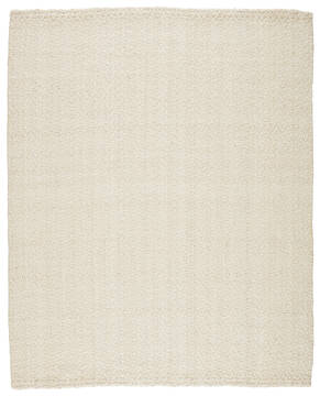 Jaipur Living Naturals Tobago White Rectangle 8x10 ft Jute Carpet 118289