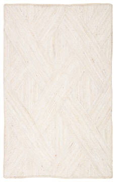 Jaipur Living Naturals Tobago White Runner 6 to 9 ft Jute Carpet 118303