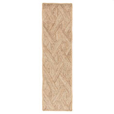 Jaipur Living Naturals Tobago Beige Runner 6 to 9 ft Jute Carpet 118308