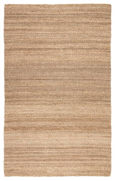 Jaipur Living Naturals Tobago Beige Rectangle 5x8 ft Jute Carpet 118316