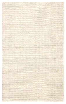 Jaipur Living Naturals Tobago White Rectangle 2x3 ft Jute Carpet 118322