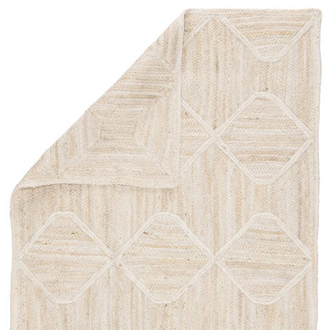 Jaipur Living Naturals Tobago White Square 80 X 80 Area Rug RUG134597 803-118332 Image 2