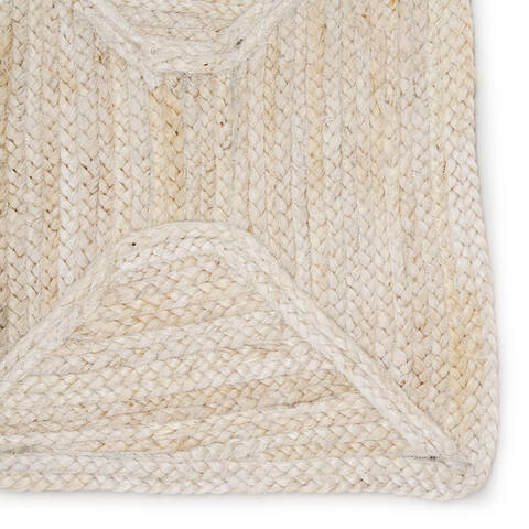 Jaipur Living Naturals Tobago White Square 80 X 80 Area Rug RUG134597 803-118332 Image 3