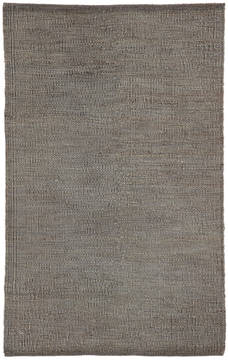 Jaipur Living Naturals Monaco Grey Rectangle 2x3 ft Jute Carpet 118400