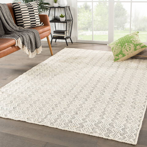 Jaipur Living Naturals Bermuda White 90 X 120 Area Rug RUG140930 803-118481 Image 4