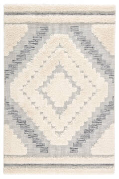 Jaipur Living Parades Grey Rectangle 5x8 ft Polypropylene and Polyester Carpet 118579