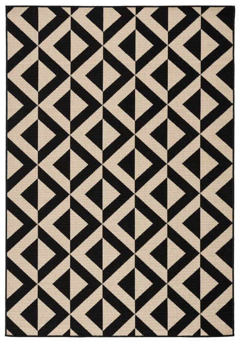 Jaipur Living Patio Black 96 X 130 Area Rug RUG137515 803-118619 Image 0
