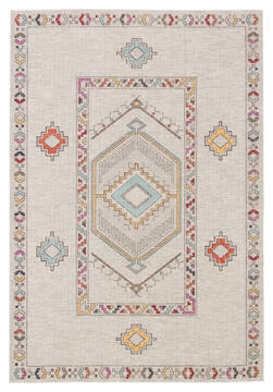 Jaipur Living Polaris Grey Rectangle 2x3 ft Polypropylene Carpet 118732