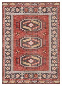 Jaipur Living Polaris Red Rectangle 9x12 ft Polypropylene Carpet 118748