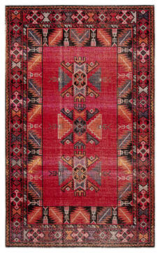 Jaipur Living Polaris Red Rectangle 8x10 ft Polypropylene Carpet 118788