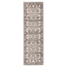 Jaipur Living Polaris Grey Runner 6 to 9 ft Polypropylene Carpet 118793