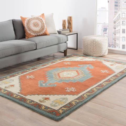 Jaipur Living Preston Orange 90 X 120 Area Rug RUG127746 803-118883 Image 4