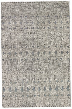 Jaipur Living Reign Grey Rectangle 5x8 ft Wool Carpet 118920