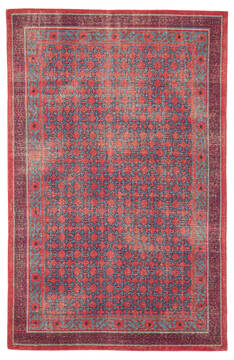 Jaipur Living Revolution Red Rectangle 9x12 ft Wool Carpet 118945
