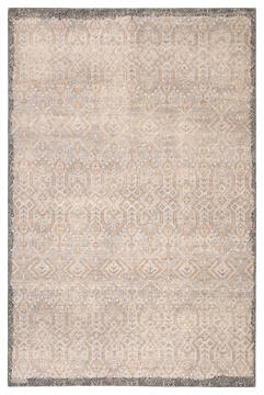Jaipur Living Revolution Grey Rectangle 5x8 ft Wool Carpet 118970