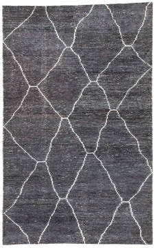 Jaipur Living Satellite Grey Rectangle 5x8 ft Rayon and Cotton Carpet 119088