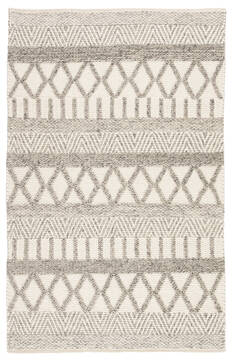 Jaipur Living Scandinavia Dula Grey Rectangle 5x8 ft Wool Carpet 119104