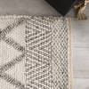 Jaipur Living Scandinavia Dula Grey 20 X 30 Area Rug RUG129218 803-119105 Thumb 8