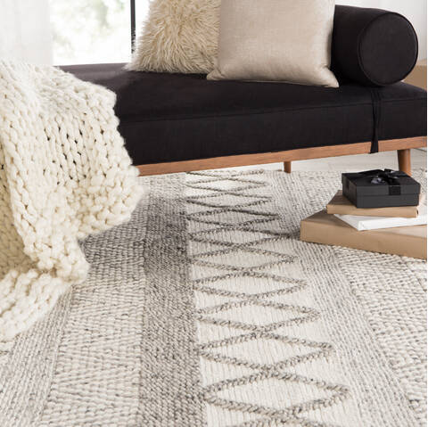Jaipur Living Scandinavia Dula Grey 90 X 120 Area Rug RUG139488 803-119107 Image 7