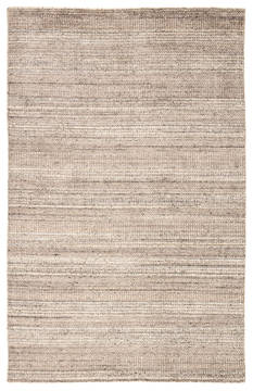 Jaipur Living Trendier Grey Rectangle 5x8 ft Wool and Viscose Carpet 119277