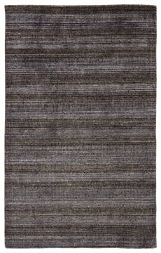 Jaipur Living Trendier Grey Rectangle 9x12 ft Wool and Viscose Carpet 119284