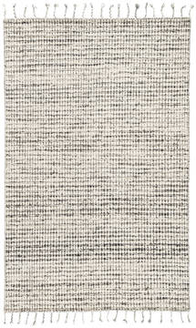 Jaipur Living Tamil White Rectangle 5x8 ft Wool and Silk Carpet 119289