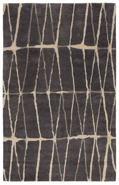 Jaipur Living Town Grey Rectangle 8x11 ft Wool Carpet 119299