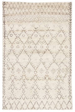Jaipur Living Zuri White Rectangle 2x3 ft Wool Carpet 119647