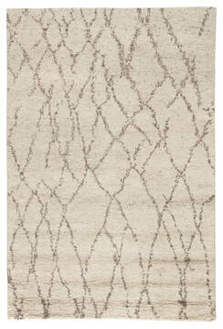 Jaipur Living Zuri White Rectangle 5x8 ft Wool Carpet 119675